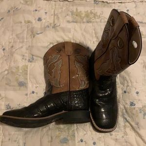 Old west boys cowboy boots NWOT